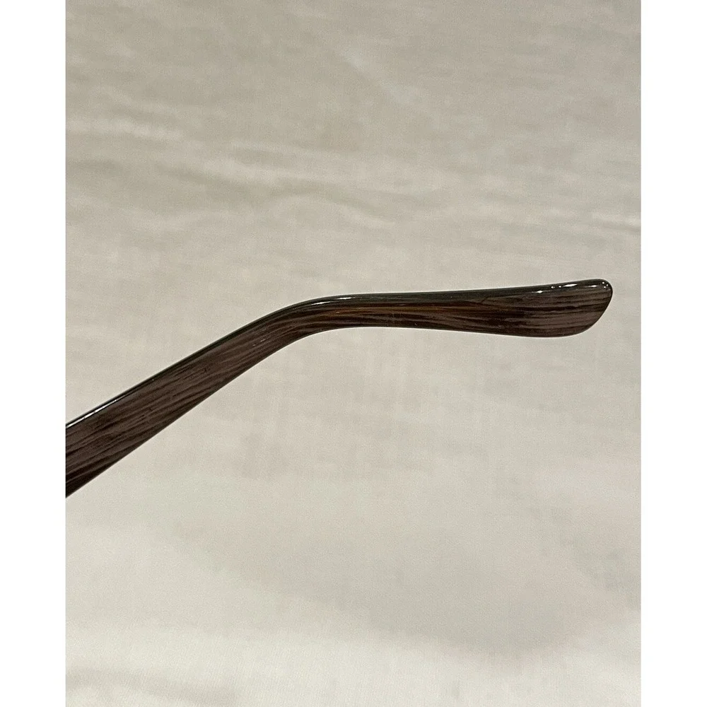 Guess Sunglasses GU‎ 6100 BLKDA-35 Brown Rectangular Frames w/ Blue Brown Lenses